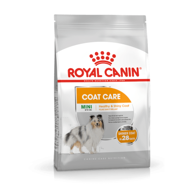 Royal Canin Mini Coat Care Adult – Hrană Uscată pentru Câini Adulți de Talie Mică, pentru Blană Sănătoasă – 3 kg